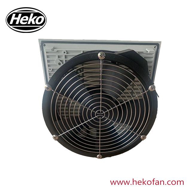 HEKO 200mm AC Axial Fan with Filter Mesh