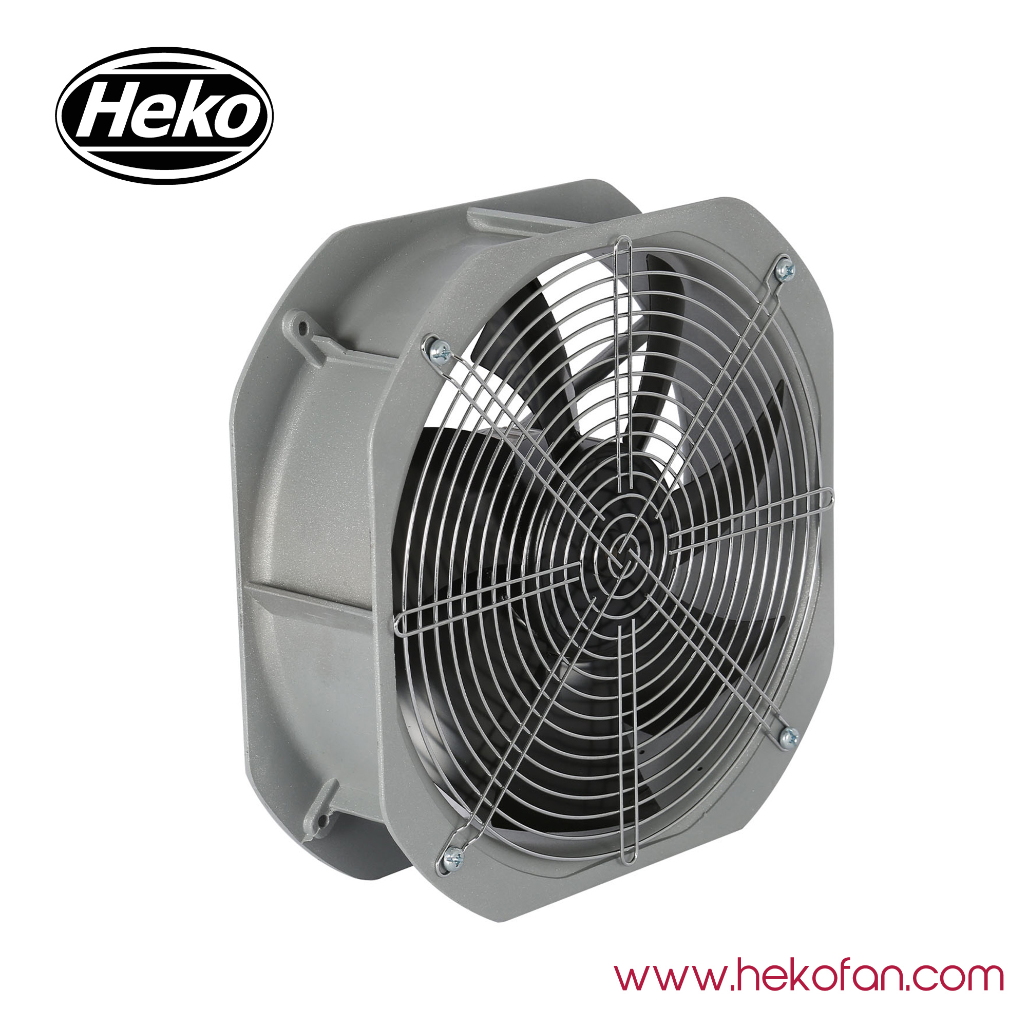 HEKO DC250mm 24V 48V Air Conditioning HVAC Axial Motor Fan