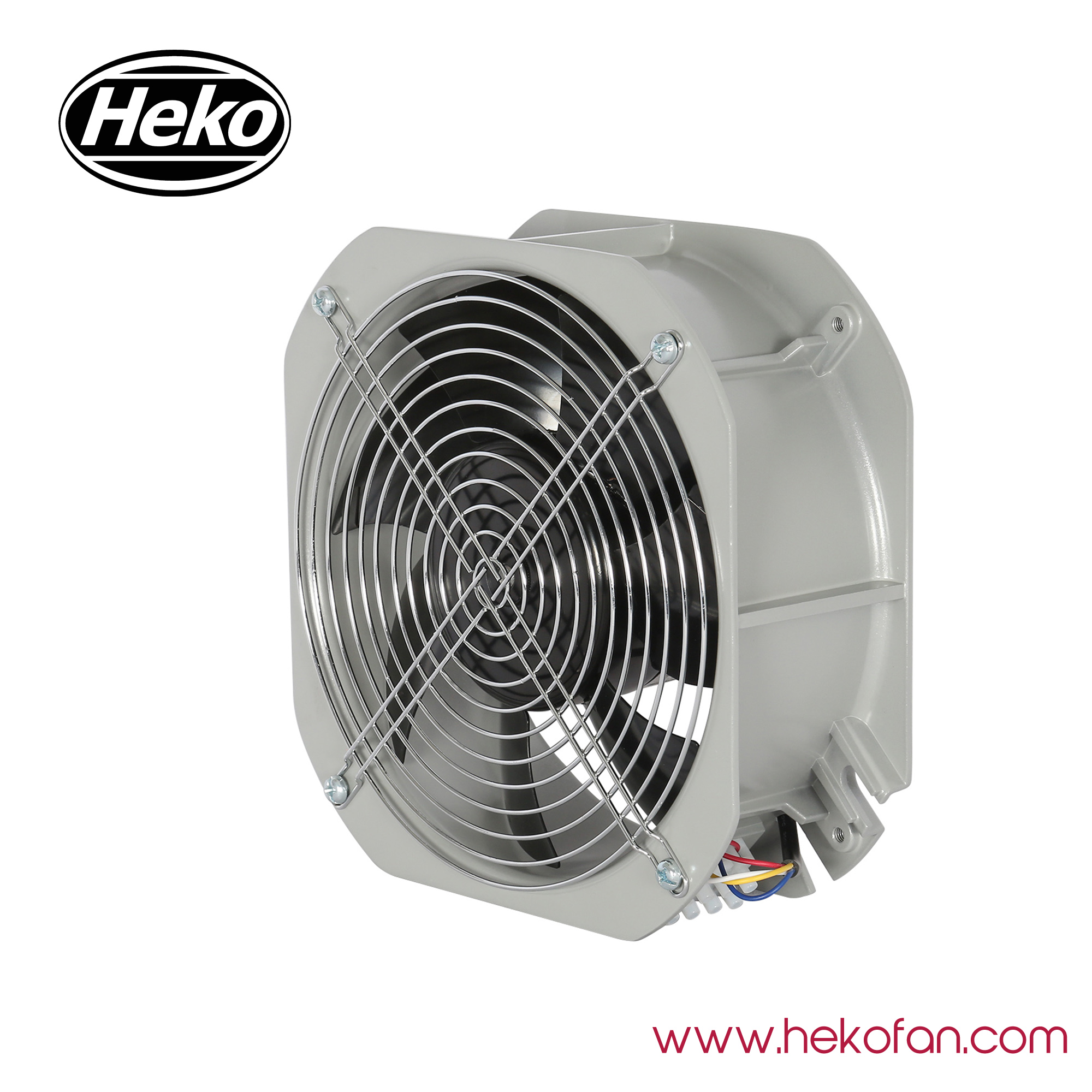HEKO DC200mm 24V 48V Cooling Axial Fan For Greenhouses 